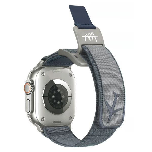 Wild Trail Mag Buckle Nylon Band: Aventura y Estilo Robusto para Apple Watch