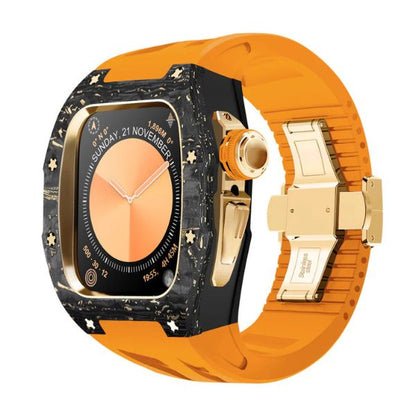 RM7013 Carbon Fiber Retrofit Kit: Estilo Vanguardista para Apple Watch S10
