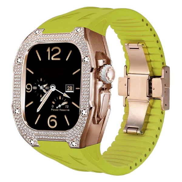 RM7006 Titanium 5A Zircon Retrofit Kit: Lujo y Protección para Apple Watch Ultra