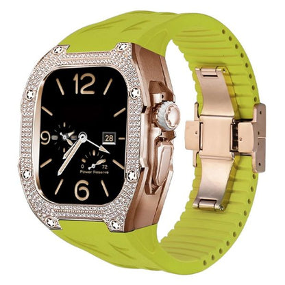 RM7006 Titanium 5A Zircon Retrofit Kit: Lujo y Protección para Apple Watch Ultra