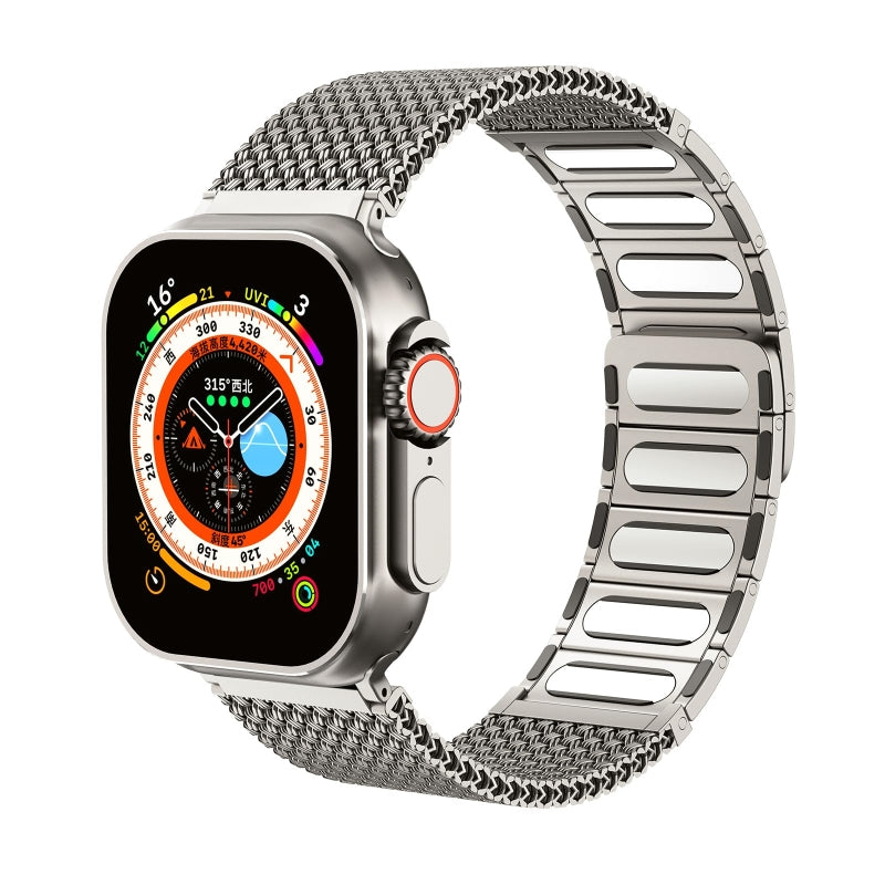 Braided Magnetic Band: Estilo Trenzado y Ajuste Seguro para Apple Watch