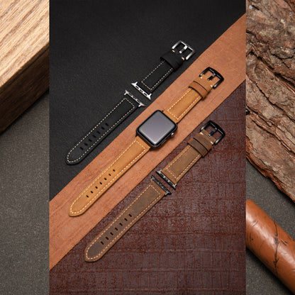 Classic Leather Band: Elegancia Atemporal y Artesanía Italiana para Apple Watch