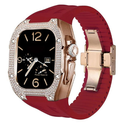 RM7006 Titanium 5A Zircon Retrofit Kit: Lujo y Protección para Apple Watch Ultra