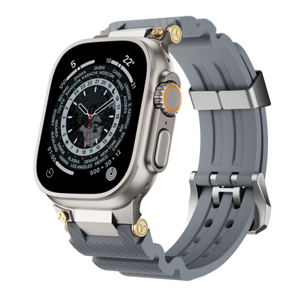 Dive Silicone Band: Comodidad Extrema y Estilo Subacuático para Apple Watch