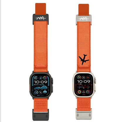 Wild Trail Mag Buckle Nylon Band: Aventura y Estilo Robusto para Apple Watch