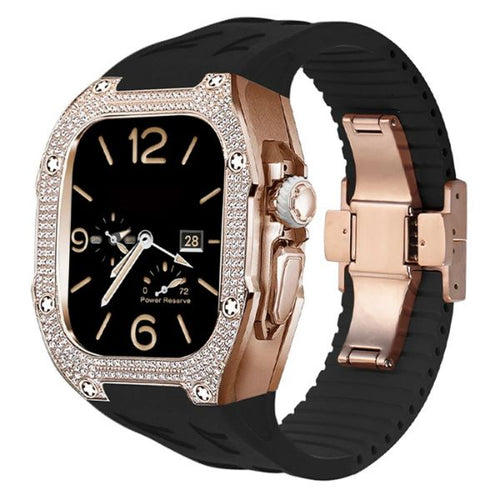 RM7006 Titanium 5A Zircon Retrofit Kit: Lujo y Protección para Apple Watch Ultra
