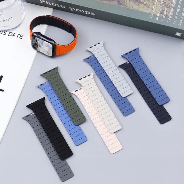 Magnetic Silicone Strap: Confort y Seguridad para Tu Apple Watch