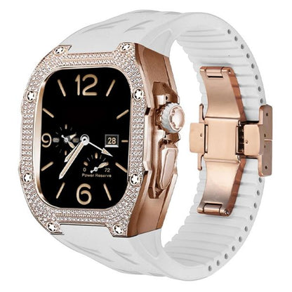 RM7006 Titanium 5A Zircon Retrofit Kit: Lujo y Protección para Apple Watch Ultra