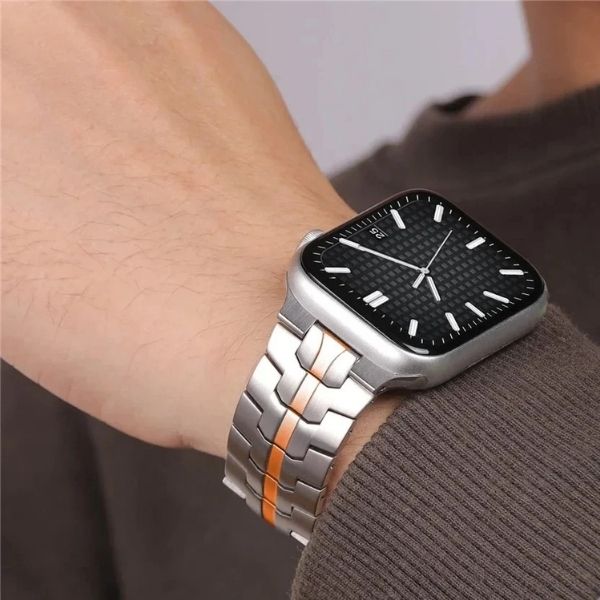 Titanium Band para Apple Watch: Estilo Duradero y Confort Superior