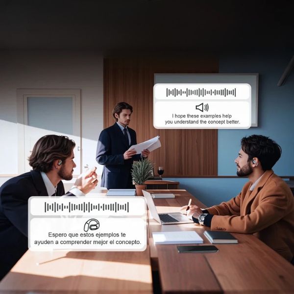 ERAZER XF31: Auriculares Inalámbricos con Traducción AI para Comunicación Sin Límites