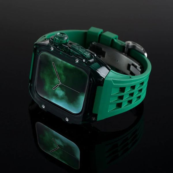 RM V30 Glacier Series Retrofit Kit: Protección Robusta y Estilo Moderno para Apple Watch