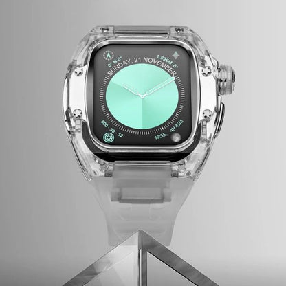 RM7013 Crystal Case Retrofit Kit: Transformación Premium para Apple Watch S10
