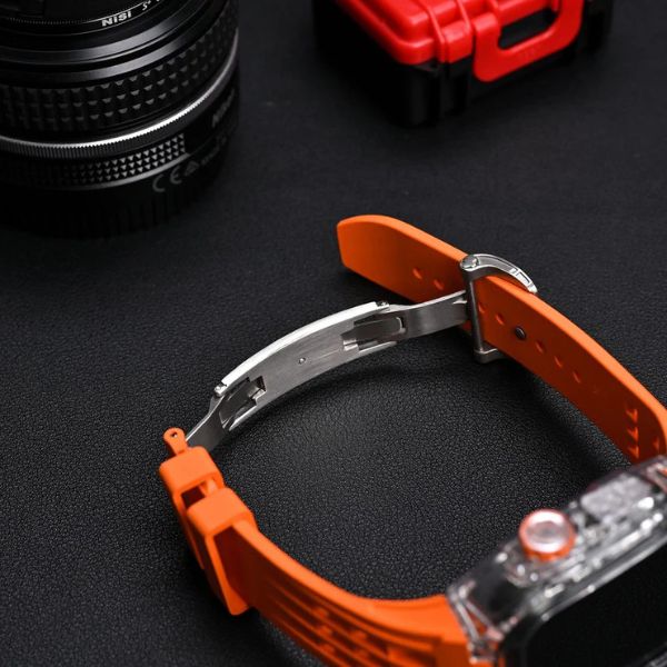 RM V30 Glacier Series Retrofit Kit: Protección Robusta y Estilo Moderno para Apple Watch