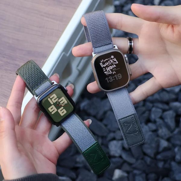 Fearless Trail Loop: Pulsera de Nylon para Apple Watch | Aventura y Confort para el Día a Día