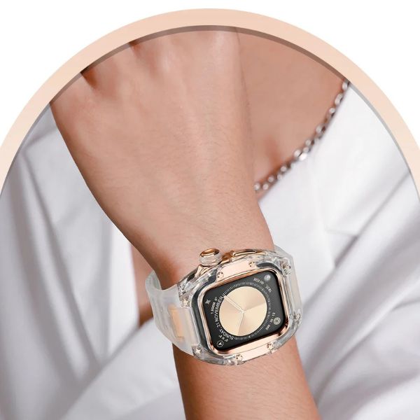 RM7013 Crystal Case Retrofit Kit: Transformación Premium para Apple Watch S10