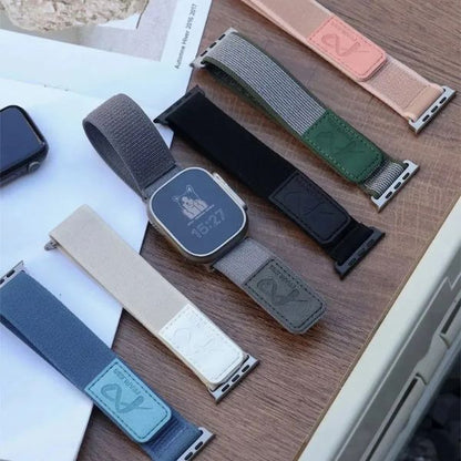 Fearless Trail Loop: Pulsera de Nylon para Apple Watch | Aventura y Confort para el Día a Día