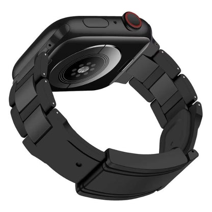 T-Type Band para Apple Watch: Innovación y Lujo en Acero Inoxidable y Silicona