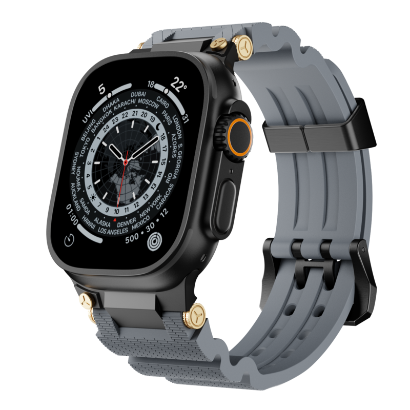 Dive Silicone Band: Comodidad Extrema y Estilo Subacuático para Apple Watch