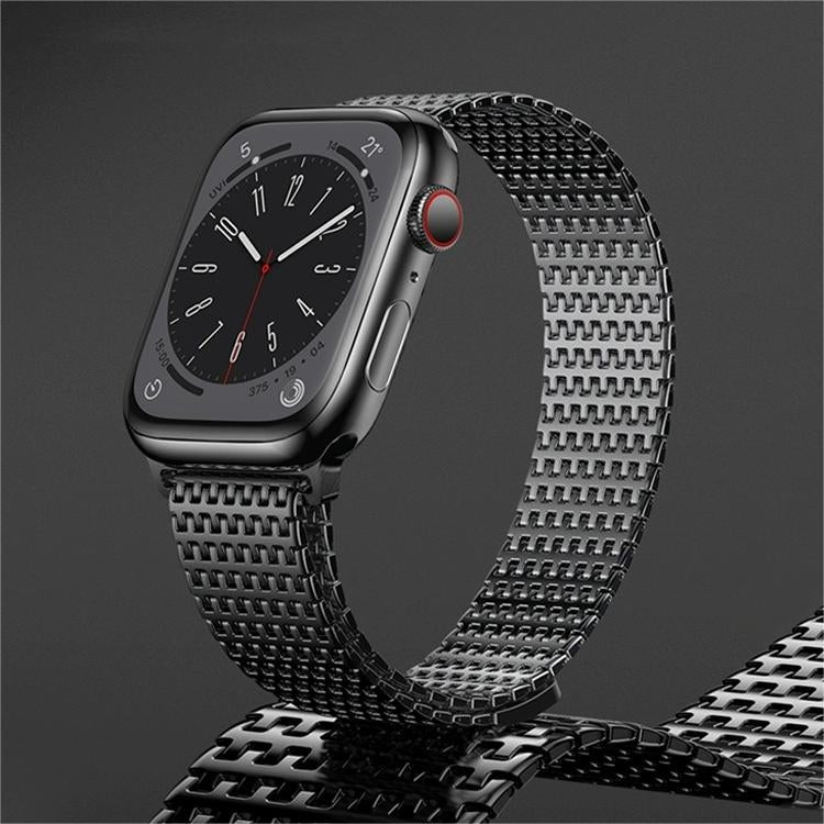 Domino Stainless Steel Magnet Band: Elegancia Moderna y Diseño Arquitectónico para Apple Watch