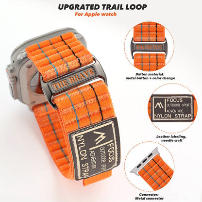 FOCUS Trail Loop Nylon Band: Confort y Resistencia para tu Apple Watch