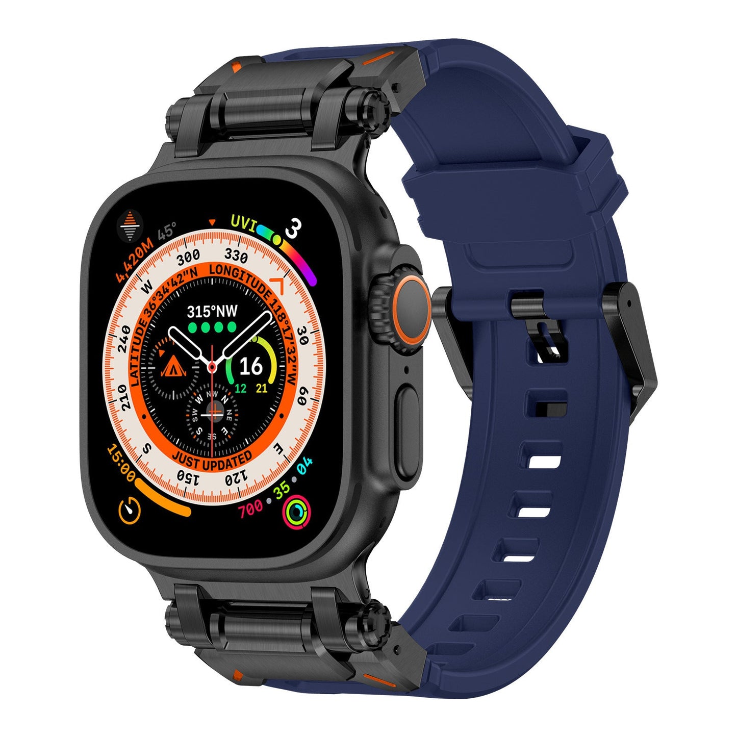 Explorer Silicone Band: Aventura y Resistencia para Tu Apple Watch