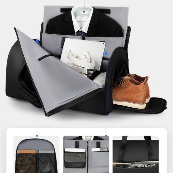 Bolsa de Viaje MR Unique | Plegable Expandible Impermeable Ejecutiva