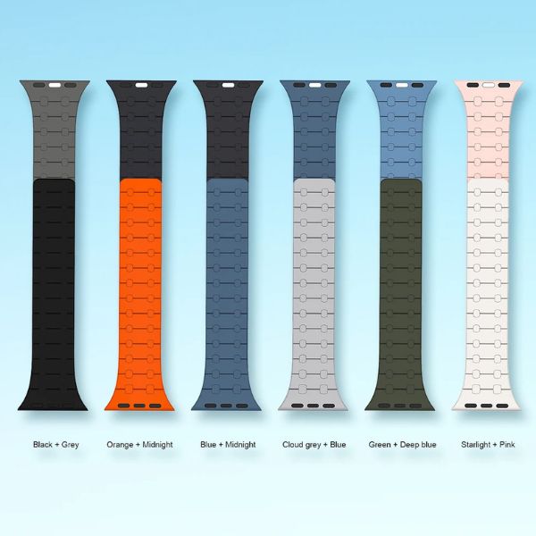 Magnetic Silicone Strap: Confort y Seguridad para Tu Apple Watch