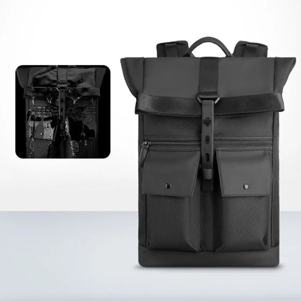 Mochila Ejecutiva Mark Ryden Onyx Impermeable 15.6" Expandible