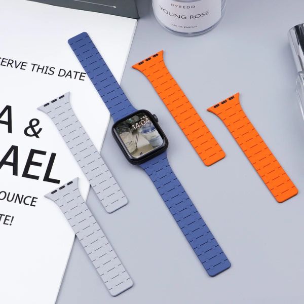 Magnetic Silicone Strap: Confort y Seguridad para Tu Apple Watch
