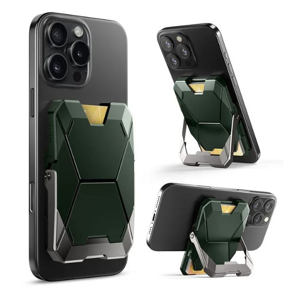 I-BLASON MagWallet Pro: Cartera Magnética MagSafe para iPhone | 6 Tarjetas y Soporte Versátil