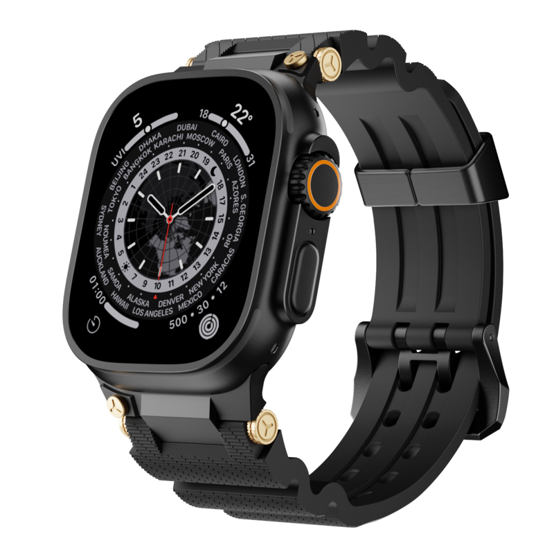 Dive Silicone Band: Comodidad Extrema y Estilo Subacuático para Apple Watch