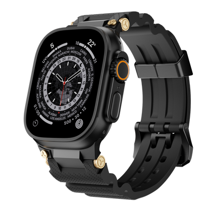 Dive Silicone Band: Comodidad Extrema y Estilo Subacuático para Apple Watch