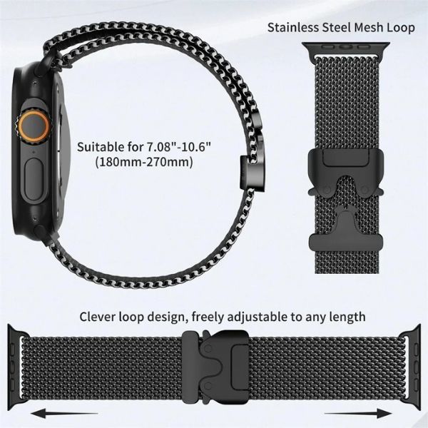 Milanese Loop Band: Elegancia y Durabilidad para Tu Apple Watch