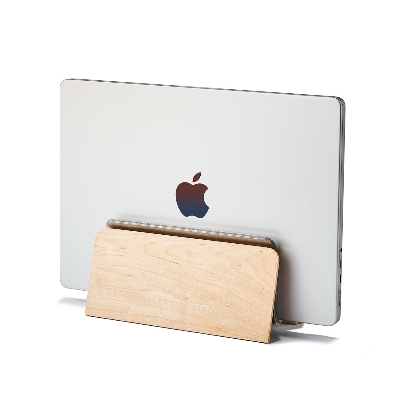 OakStand: Soporte Vertical de Madera Premium para Notebook | Minimalismo y Organización
