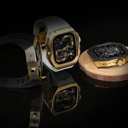 RM808 Carbon Fiber Retrofit Kit: Protección Híbrida y Estilo para Apple Watch Ultra