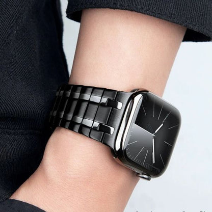 AP Frosted Stainless Steel Magnetic Band: Fuerza y Estilo para Apple Watch