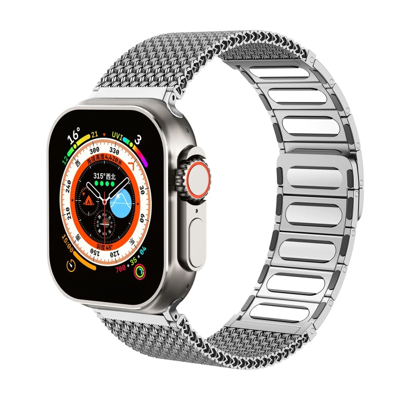 Braided Magnetic Band: Estilo Trenzado y Ajuste Seguro para Apple Watch