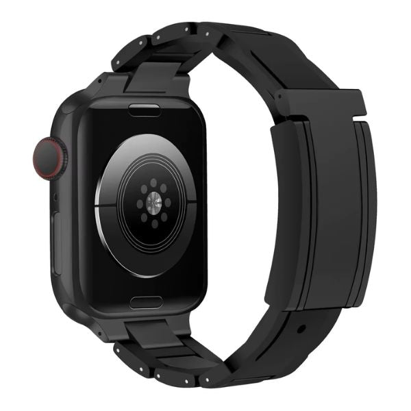 T-Type Band para Apple Watch: Innovación y Lujo en Acero Inoxidable y Silicona