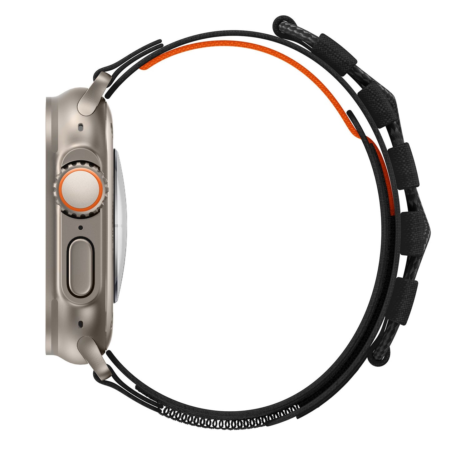Outdoor Tactical Nylon Strap: Resistencia y Confort para tu Apple Watch de Aventura