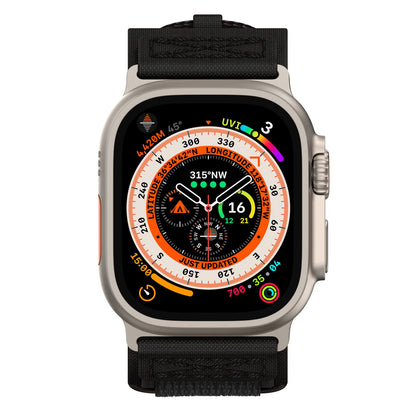Outdoor Tactical Nylon Strap: Resistencia y Confort para tu Apple Watch de Aventura
