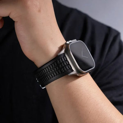 GR Modern Band Upgraded Version: Resistencia, Estilo Militar y Comodidad para Apple Watch