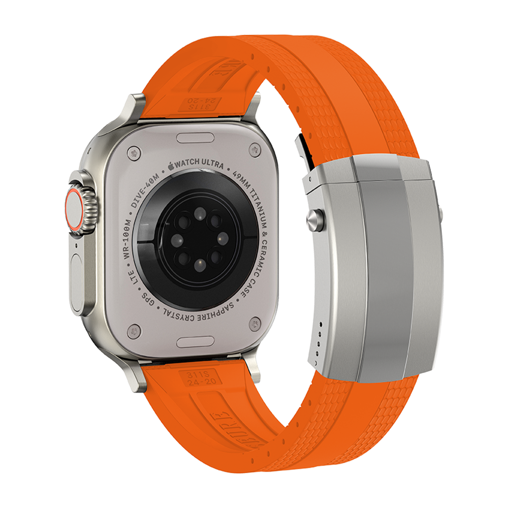 Ocean Luxe Band: Elegancia Marina y Durabilidad FKM para Apple Watch