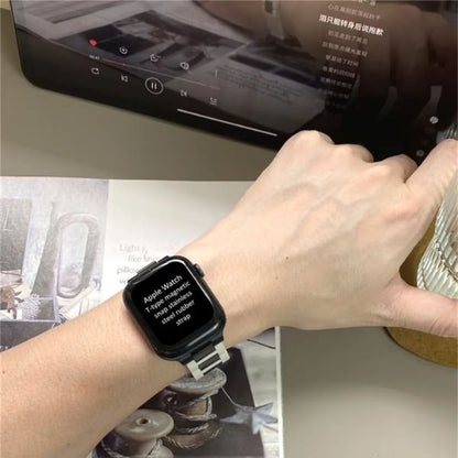 T-Type Band para Apple Watch: Innovación y Lujo en Acero Inoxidable y Silicona