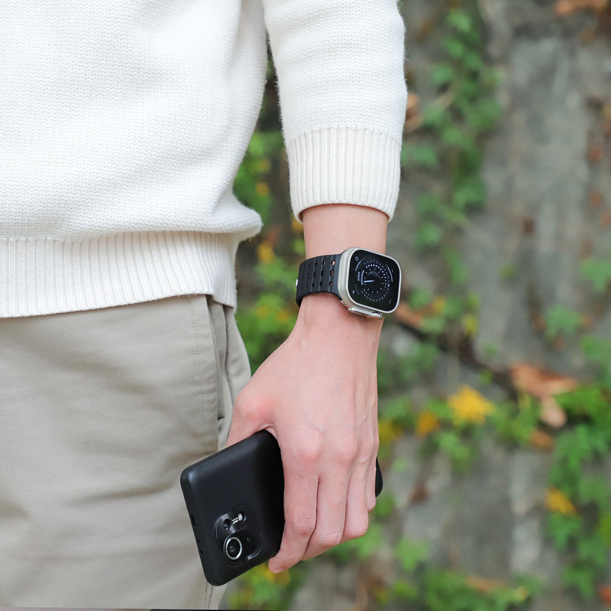 AW Silicone Band Pro: Pulsera Dual Magnética y de Hebilla para Apple Watch | Confort y Seguridad Extrema