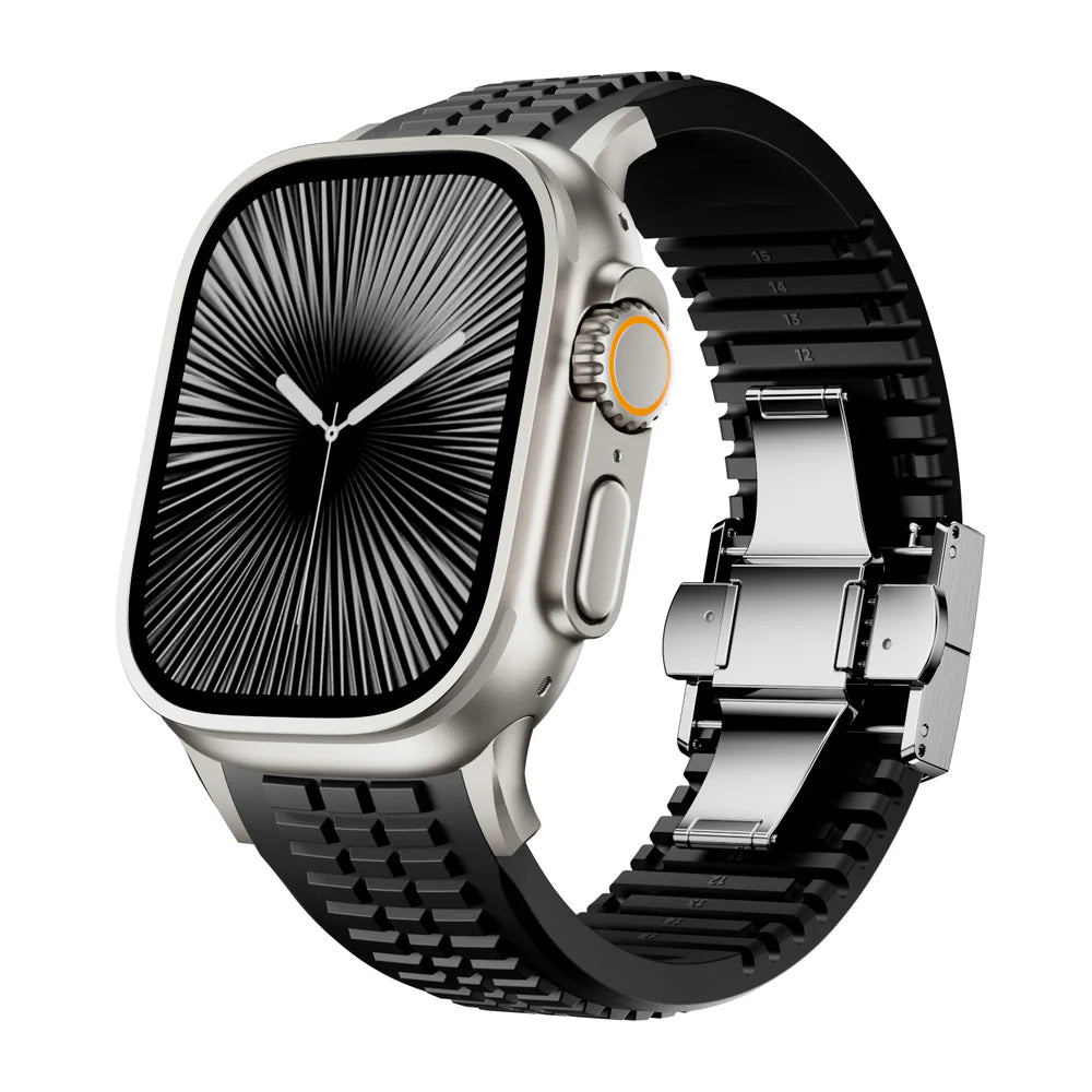 GR Modern Grenade: Pulsera Estilo Milita para Apple Watch