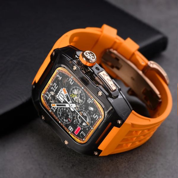 RM V30 Glacier Series Retrofit Kit: Protección Robusta y Estilo Moderno para Apple Watch