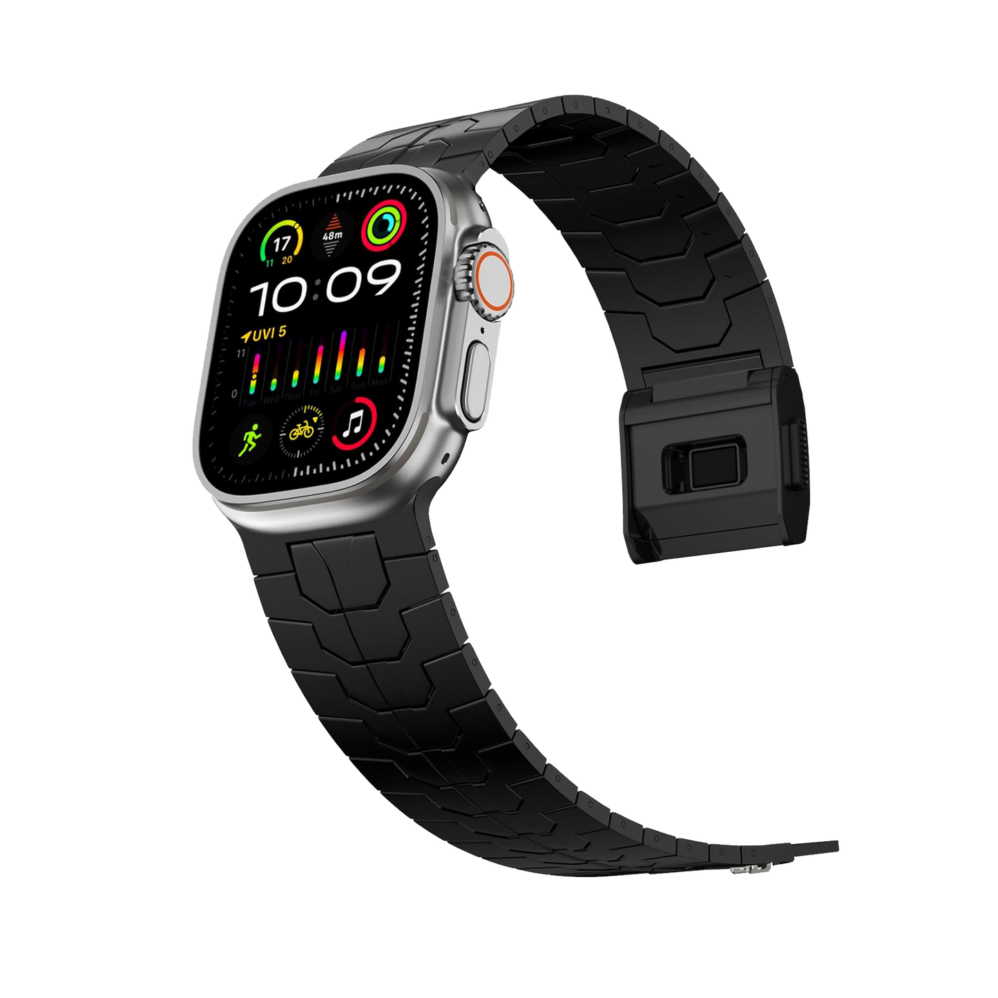 Stainless Steel Ultra Band: Estilo y Durabilidad Premium para Apple Watch