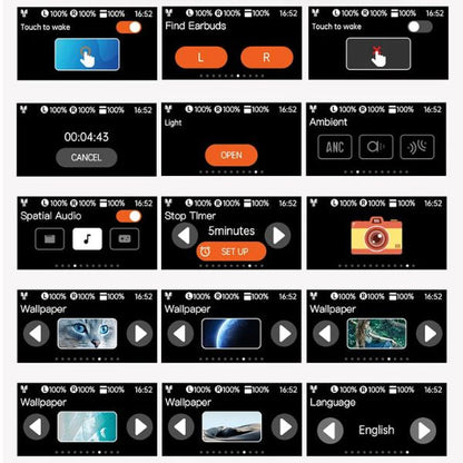 ERAZER XF35: Auriculares Táctiles Multifunción