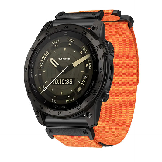 Garmin QuickFit Nylon Canvas Loop Velcro Band: Estilo Militar y Confort Adaptable