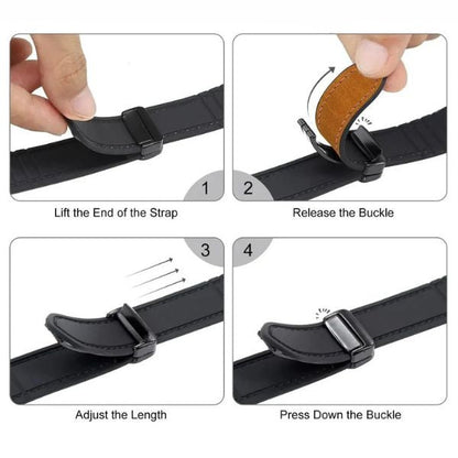Correa Magnética Urban Fit para Apple Watch: Cuero Genuino y Silicona – Estilo y Versatilidad